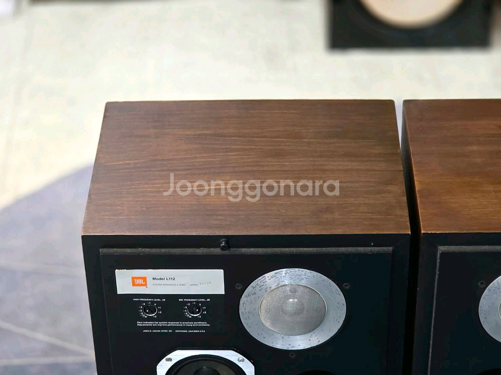 JBL L112 명기 스피커--4