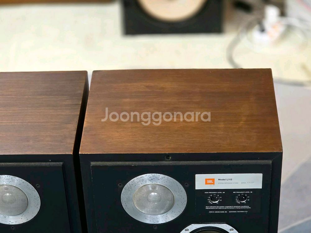 JBL L112 명기 스피커--5