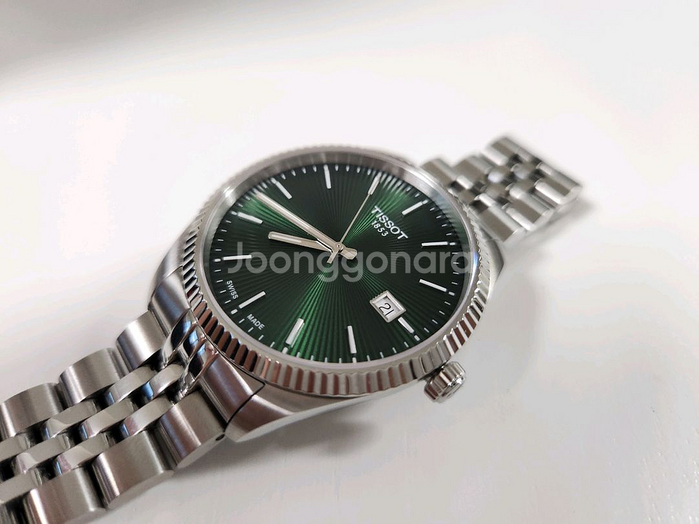 [판매] 티쏘 발라드 40mm(녹판)--1