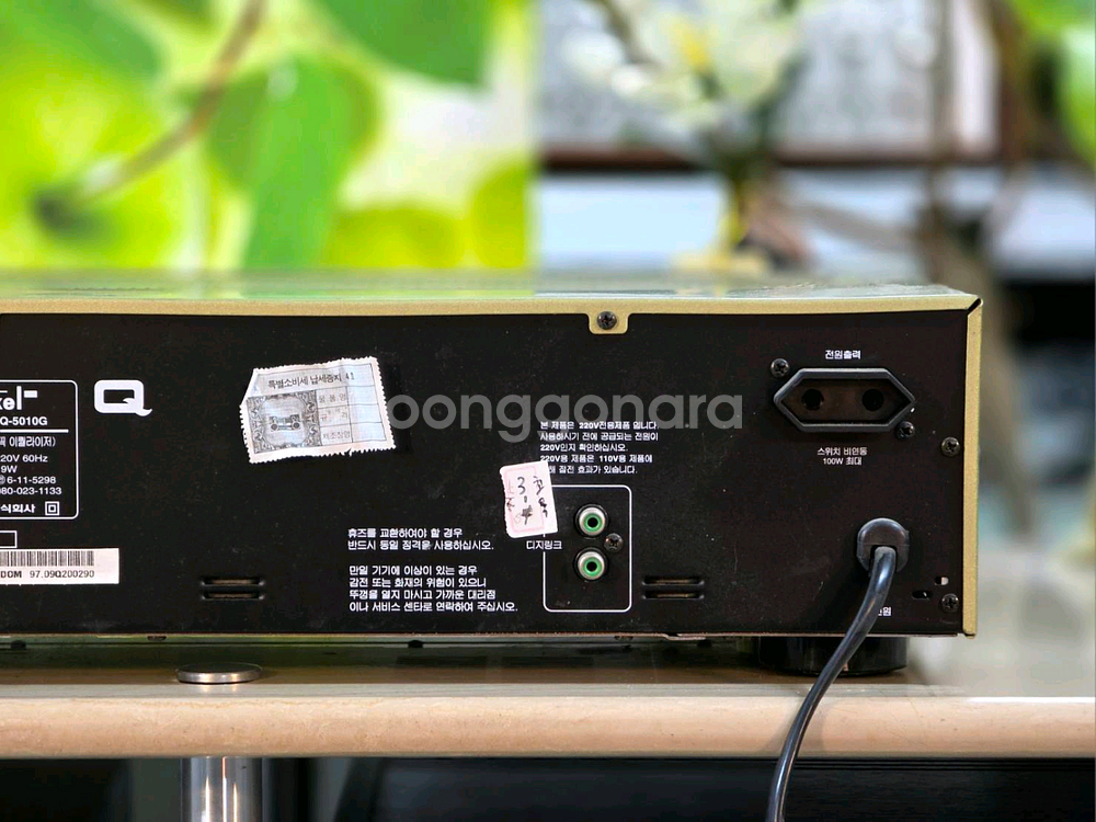 인켈 금장 EQ-5010G 이퀄라이져--6