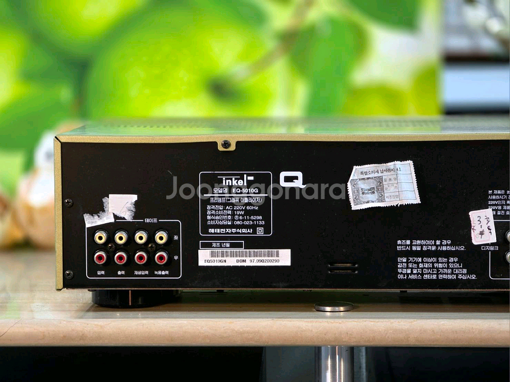 인켈 금장 EQ-5010G 이퀄라이져--5
