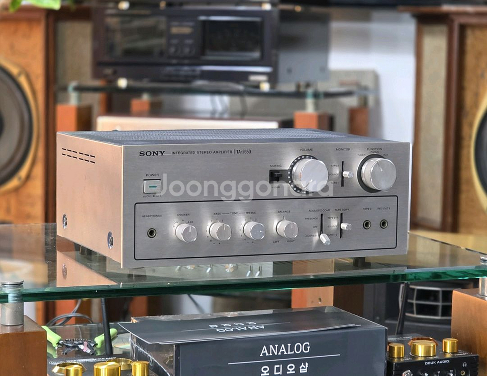 Sony 빈티지 인티앰프 TA-2650 ㅡ민트급ㅡ--0