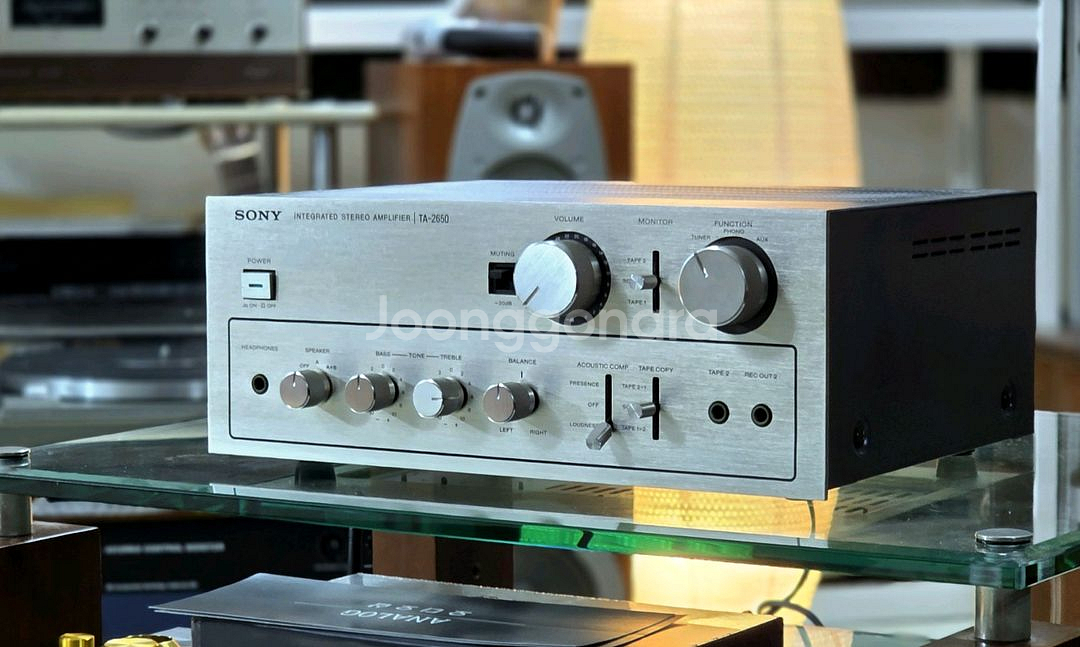 Sony 빈티지 인티앰프 TA-2650 ㅡ민트급ㅡ--2