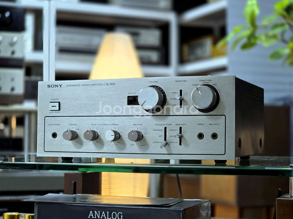 Sony 빈티지 인티앰프 TA-2650 ㅡ민트급ㅡ--3