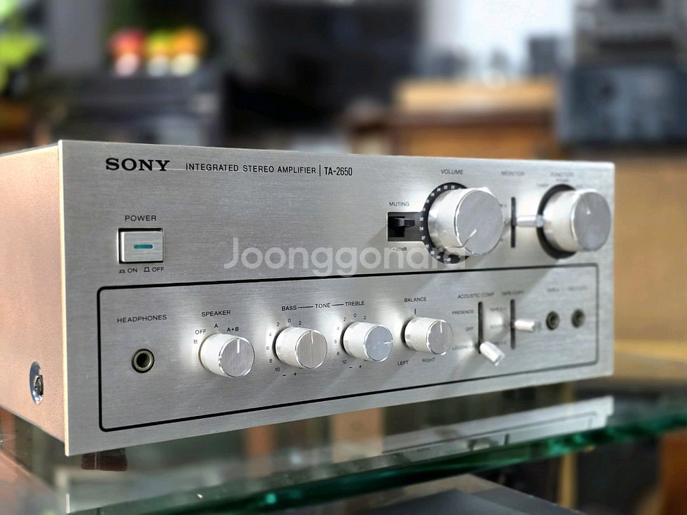 Sony 빈티지 인티앰프 TA-2650 ㅡ민트급ㅡ--4