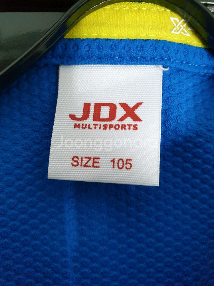 JDX 블루 반팔 카라 티셔츠 105사이즈 미사용품--6
