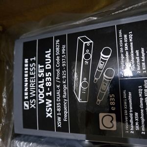 젠하이저 XSW1 835 DUAL 무선마이크 판매합니다