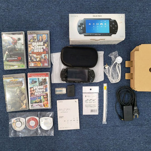 PSP 1000 밸류팩 풀세트