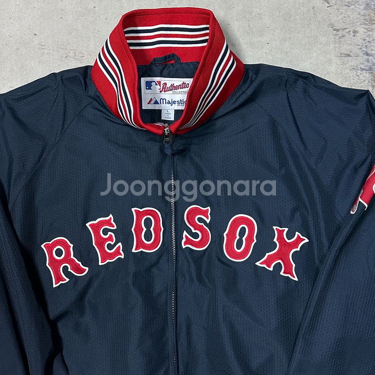 MLB 마제스틱 보스턴 레드삭스 자켓--1