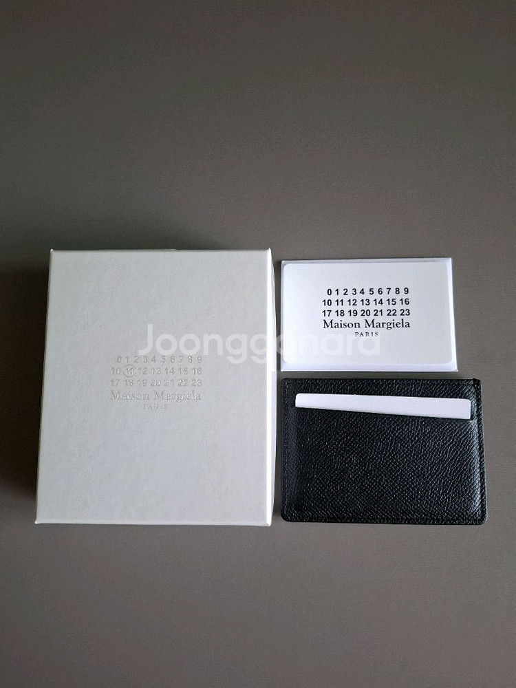 메종 마르지엘라 스티치 카드지갑--1
