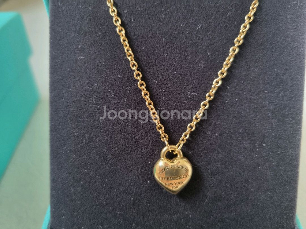 티파니 리턴투 풀하트 목걸이팝니다ㅡ정품--2