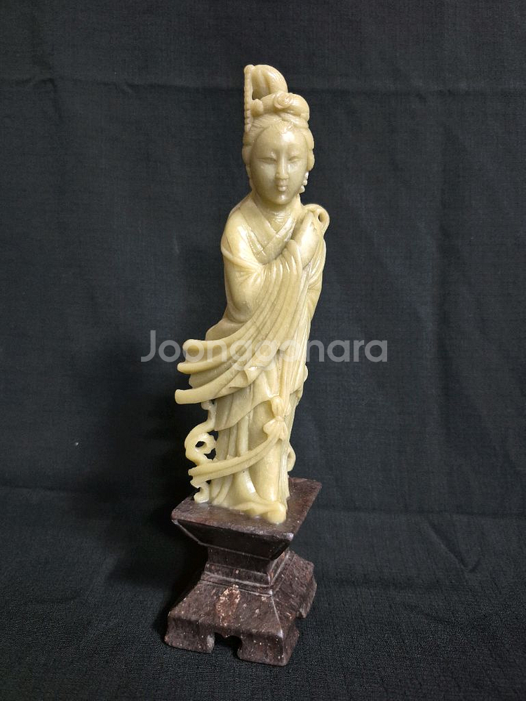 옥 불상 미인상 선녀 미녀상--1