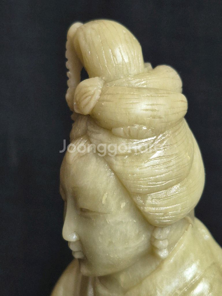옥 불상 미인상 선녀 미녀상--4