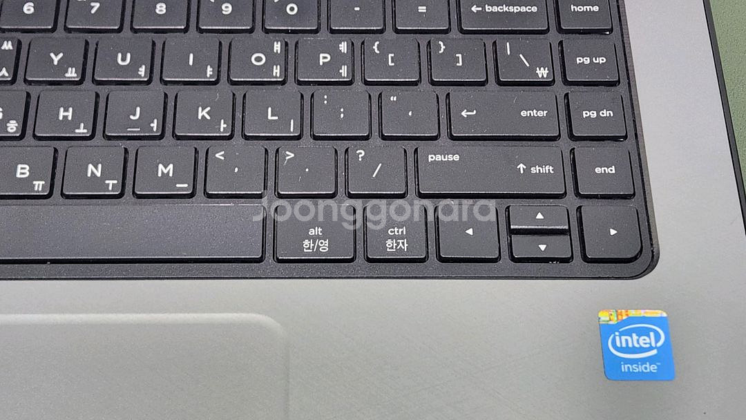 HP 14 설레론-4세대 A급 노트북_배터리 신품--2