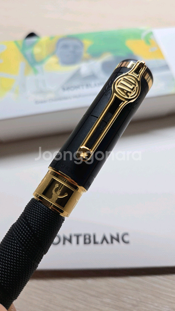 몽블랑 만년필 무하마드 알리 미사용 새제품--2