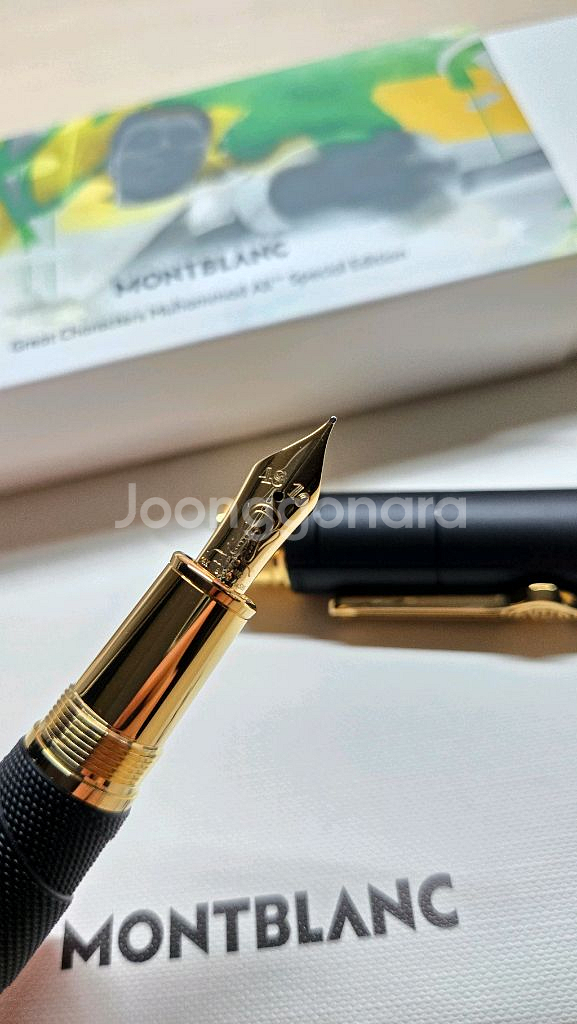 몽블랑 만년필 무하마드 알리 미사용 새제품--5