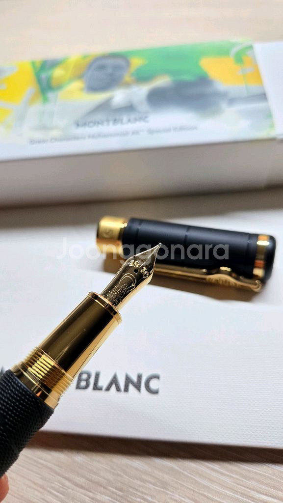 몽블랑 만년필 무하마드 알리 미사용 새제품--3