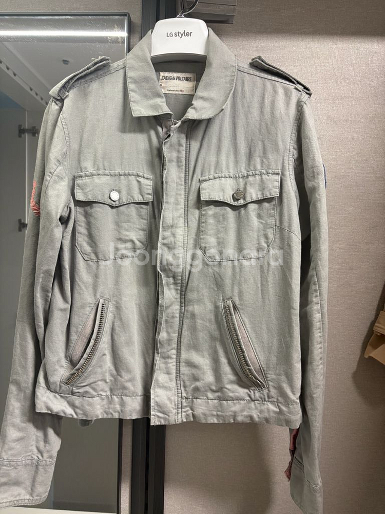 Zadig&Voltaire(쟈딕앤볼테르)야상자켓--0