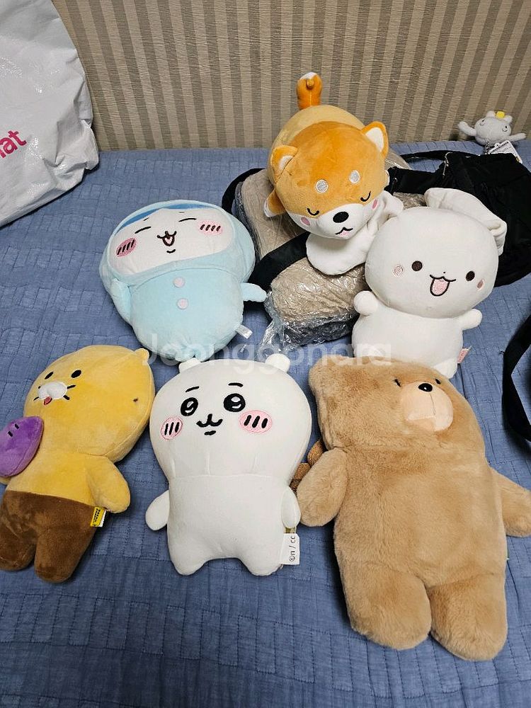 캐릭터인형, 미피와토토로 키링인형--0