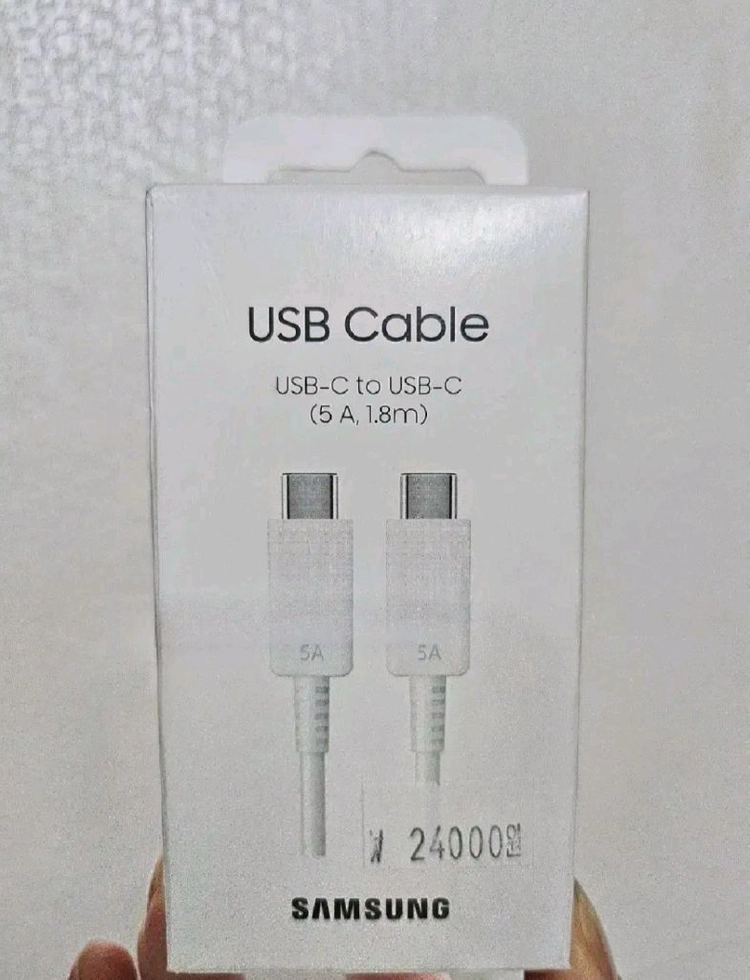 삼성 정품 USB-C to USB 케이블 이미지
