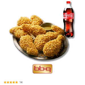 bbq 황금올리브치킨 콜라1.25 19000 황금올리브