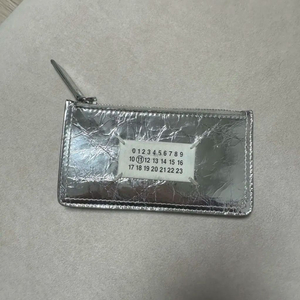 (정품)메종마르지엘라 실버 카드지갑