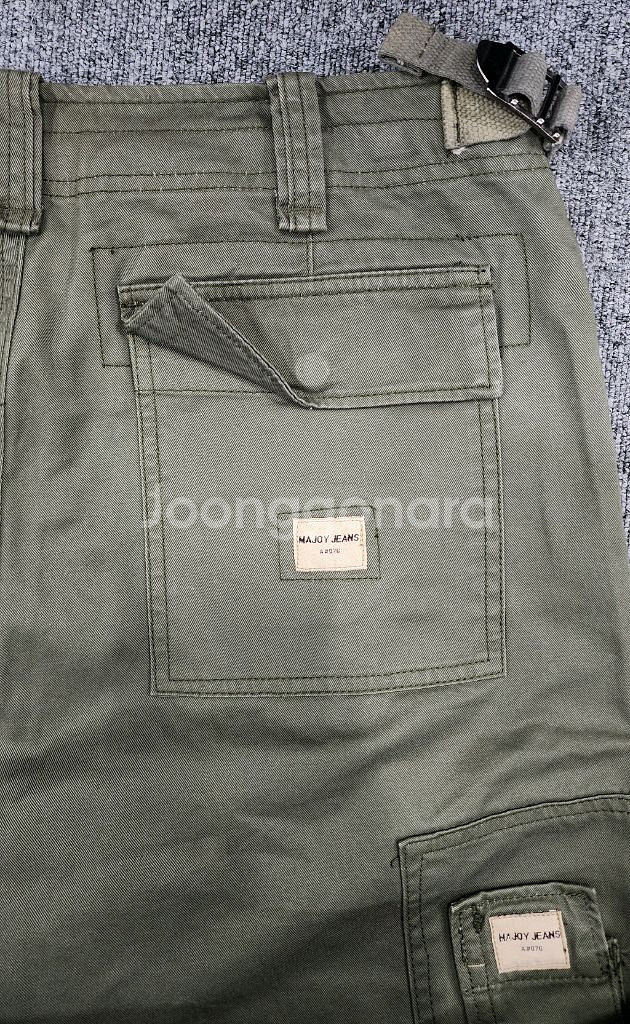 빈티지 카고 하프팬츠 반바지 L--6