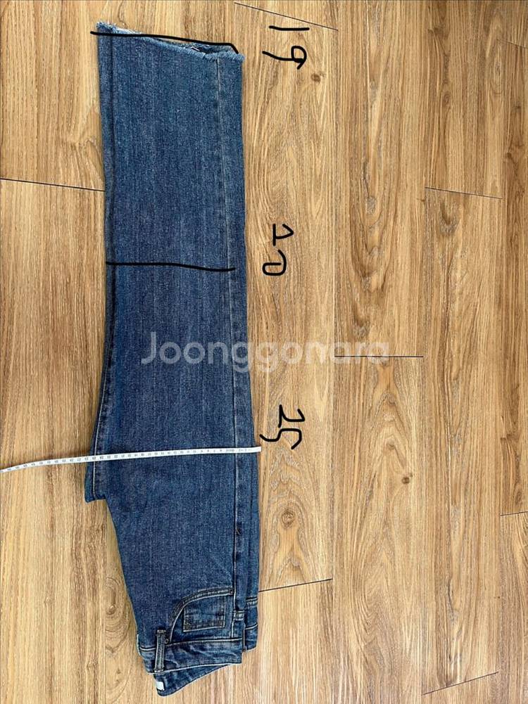 일자 청바지S--2