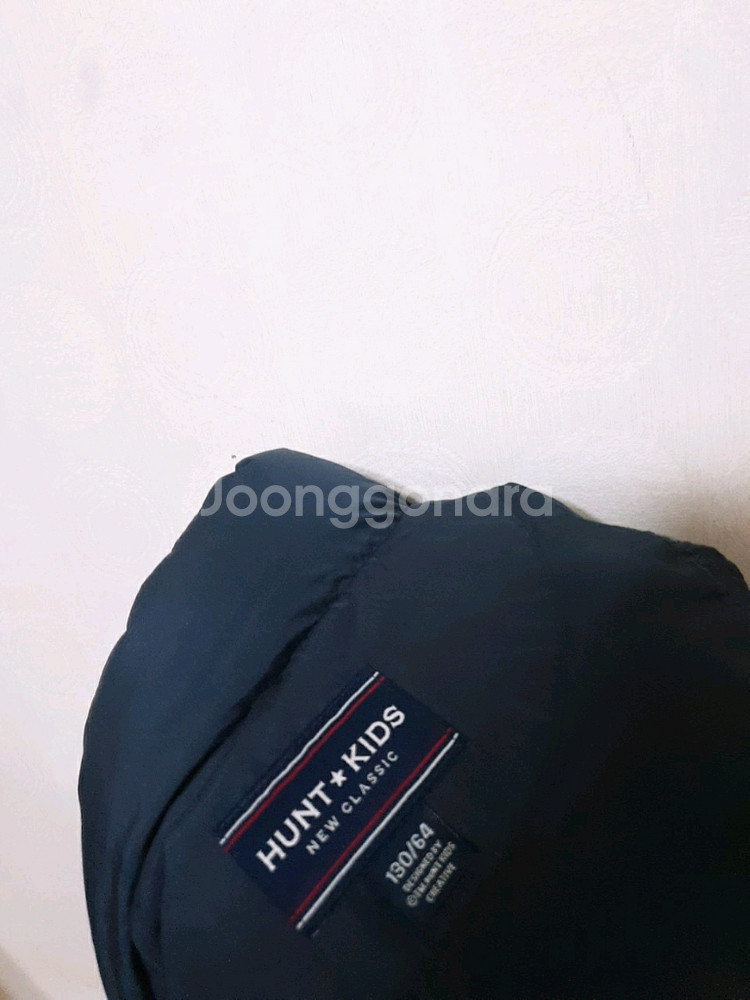 헌트 아동복130 패딩조끼130 아동조끼130--1