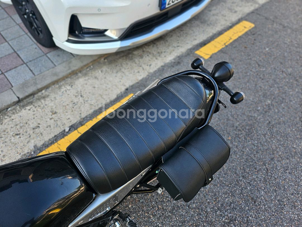 부캐너125 20년 7천km 오프로드타이어튜닝차량--8
