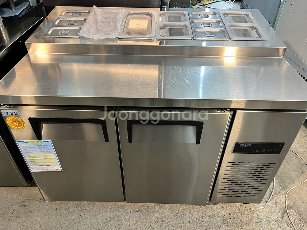 우성 간냉식 토핑냉장고 1200--0