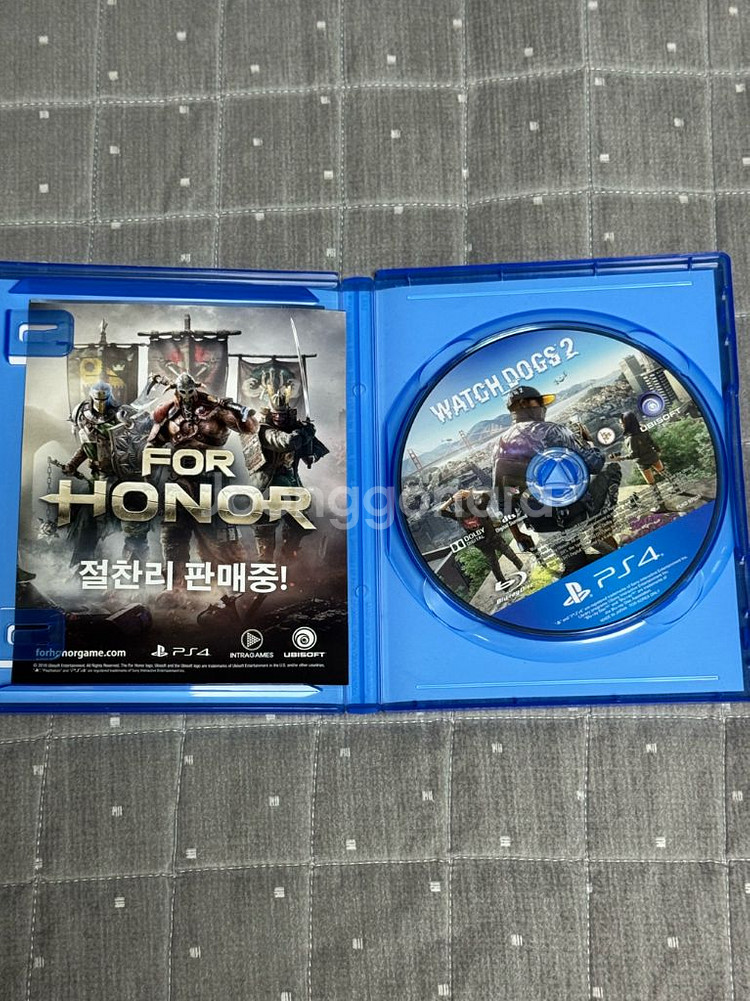 PS4 플스4 cd 타이틀 워치독스2 한글판--2