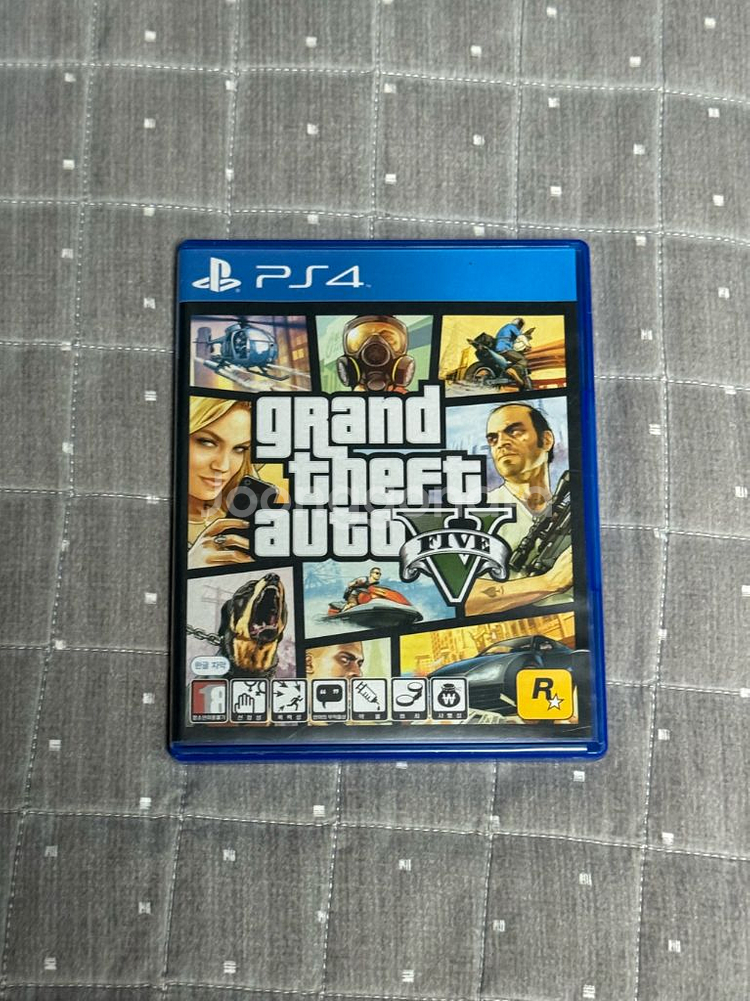 PS4 플스4 cd 타이틀 gta5--0