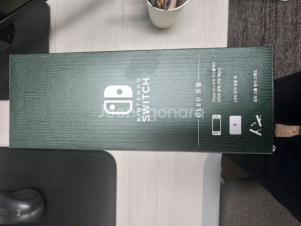 닌텐도 스위치 OLED 젤다 왕국의 눈물 에디션 새상품--2