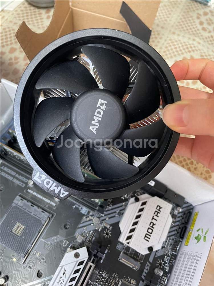 cpu,메인보드,RAM,pan 세트로 판매--2