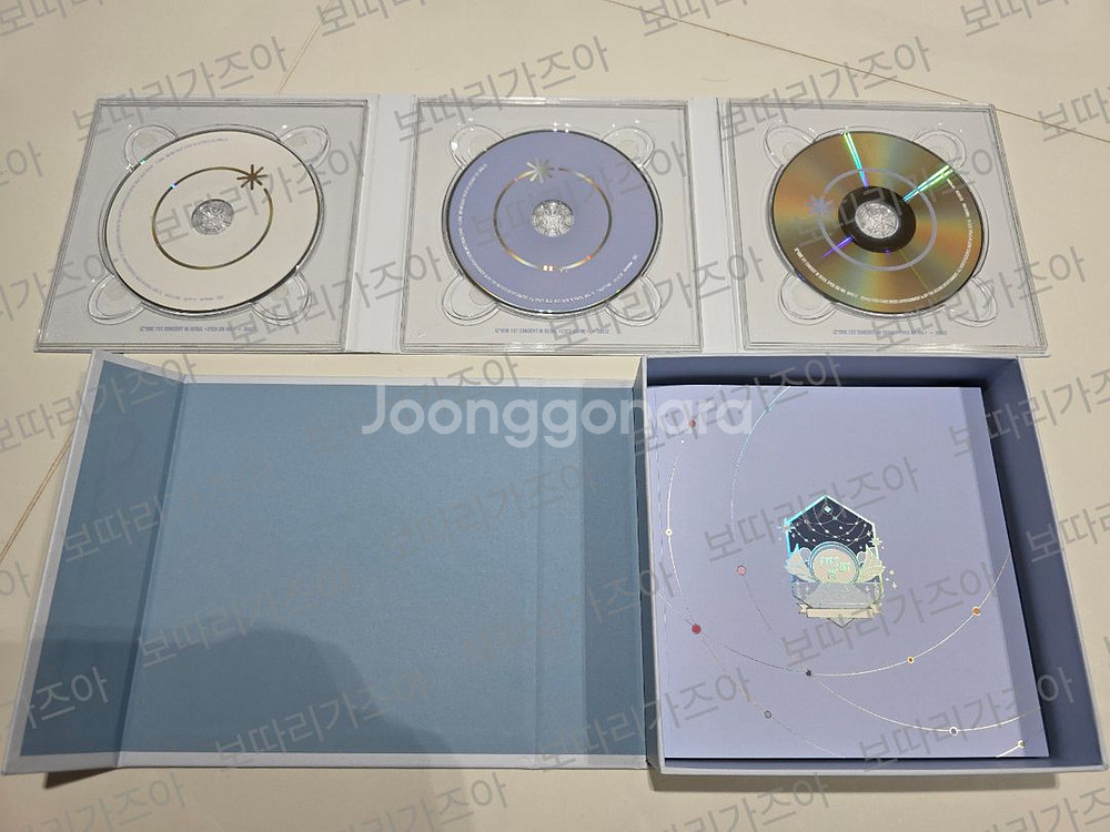 아이즈원 아이즈온미 블루레이+DVD+키트 세트 개봉--3