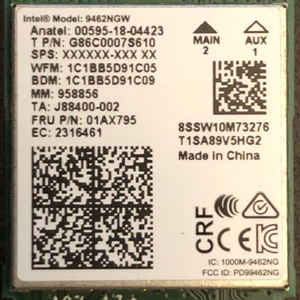 인텔 Wireless-AC 9462ngw(CNVi) 판매합니다.