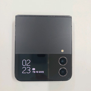 Z플립4팬텀블랙256GB무잔상