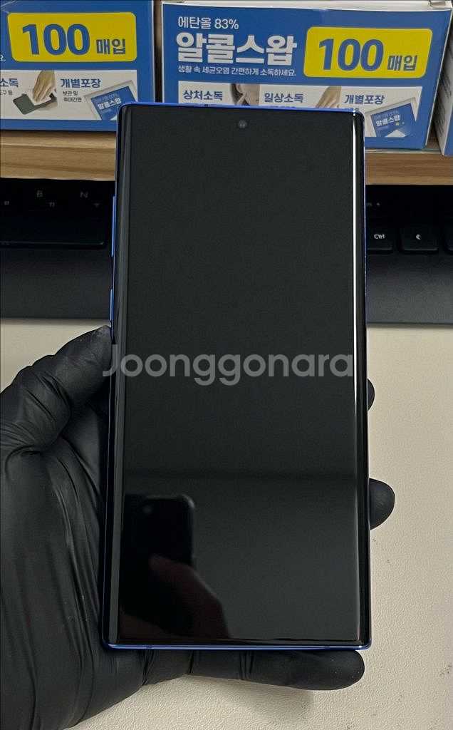 갤럭시노트10플러스 256G 블루 S급!--0