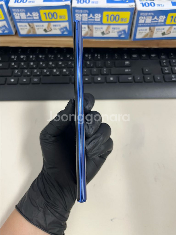 갤럭시노트10플러스 256G 블루 S급!--8