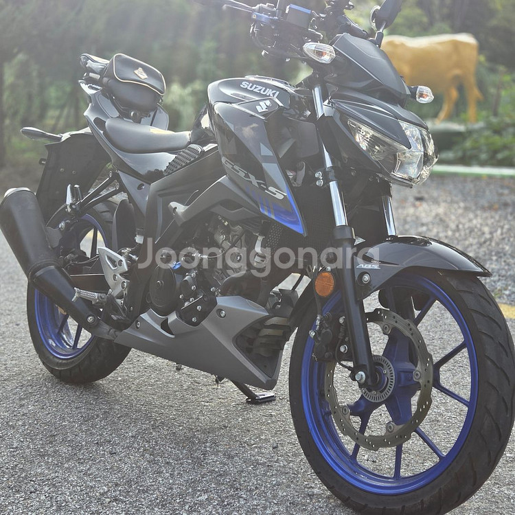 21년식 GSX-S125 짧은키로수 저렴하게 판매합니다--6