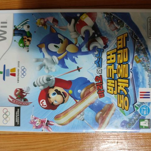 닌텐도 위 wii 마리오와소닉 벤쿠버 동계올림픽
