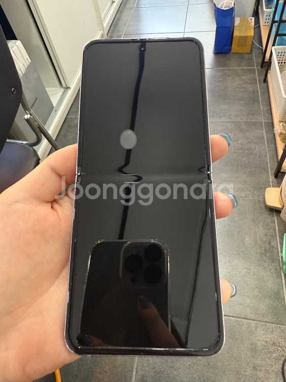 갤럭시Z플립3 256GB 라벤더 Y1027--1