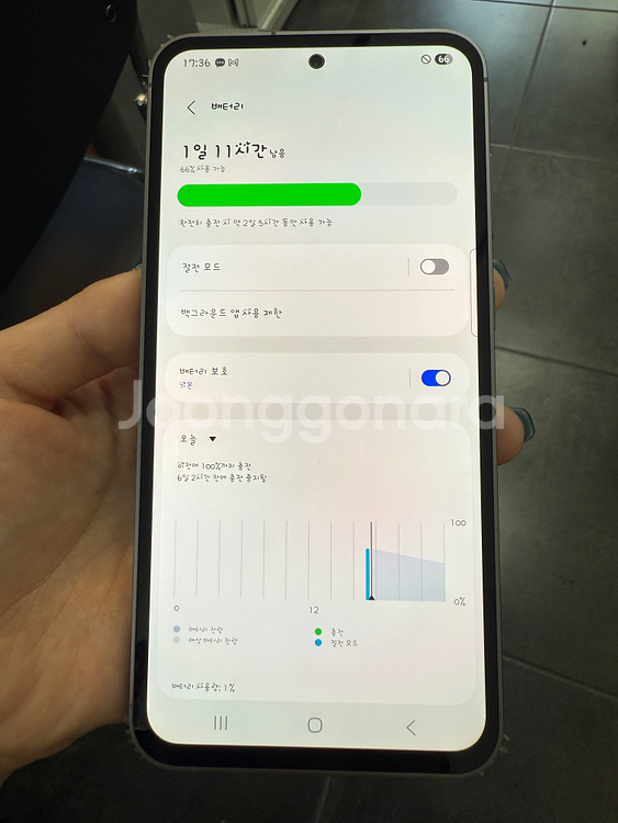 S급)갤럭시S23FE 256GB 블랙 Y102922--2