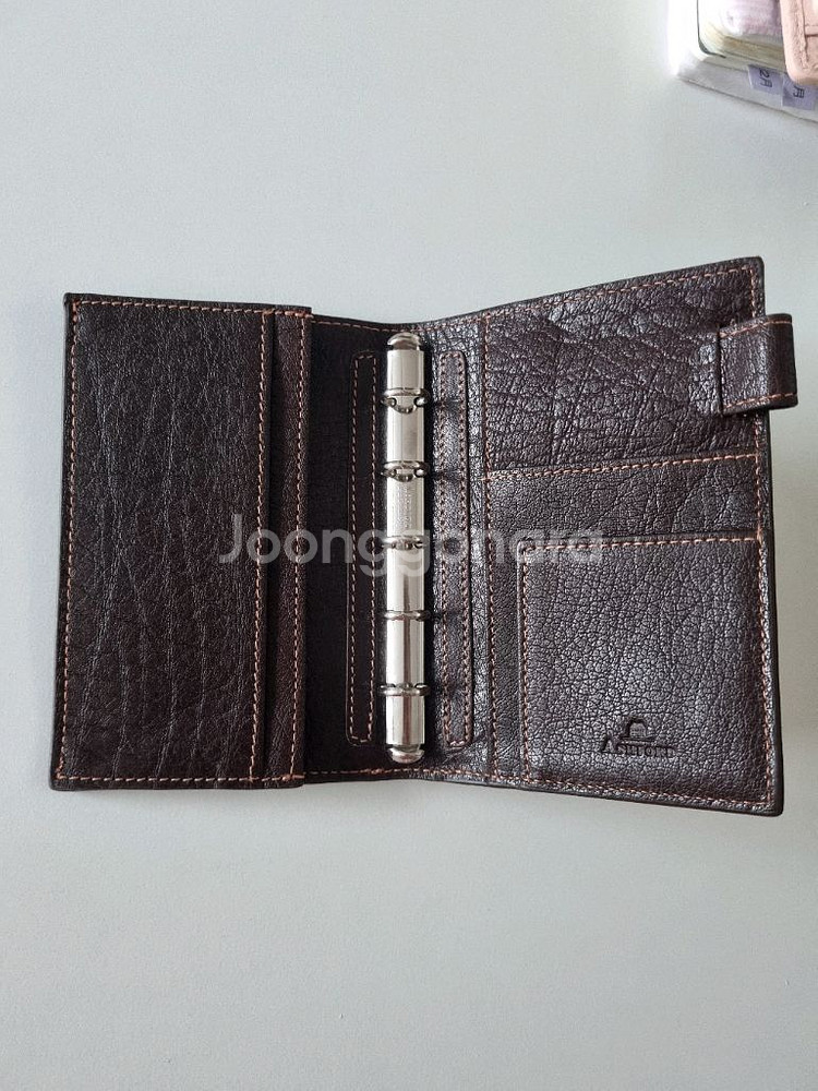애쉬포드 딥 브라운 m5 5공 다이어리 ashford--4