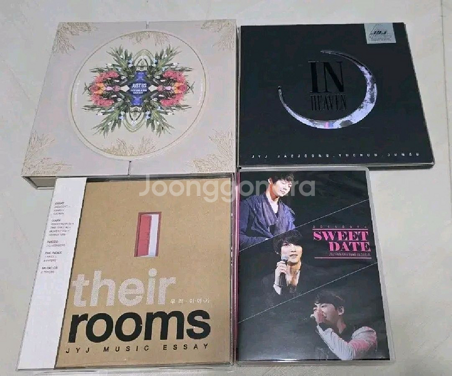 JYJ 앨범 DVD 포토에세이 일괄 2만--0