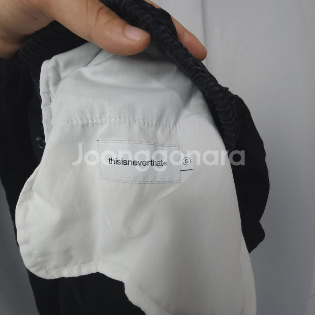 디네댓/ 이지 숏 블랙 반바지/ 남여 S 허리 ~35까--4