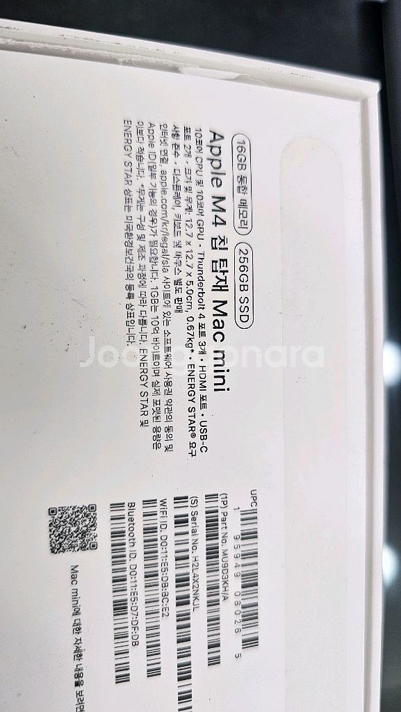 M4 Mac mini 16GB/256GB--1