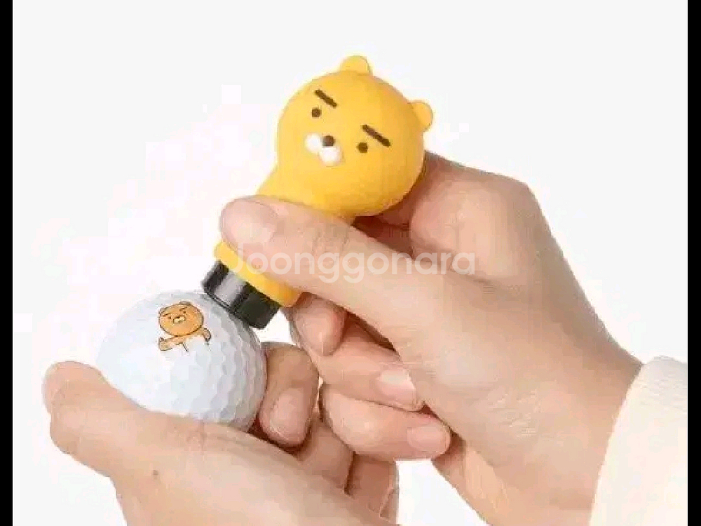 카카오프렌즈 골프 실리콘 스탬프 라이언 새상품--0