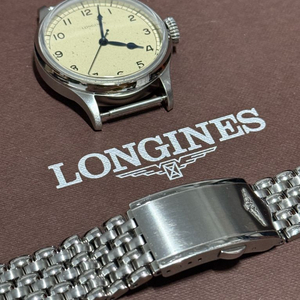 론진(longines) 헤리티지 밀리터리 + 브레이슬릿